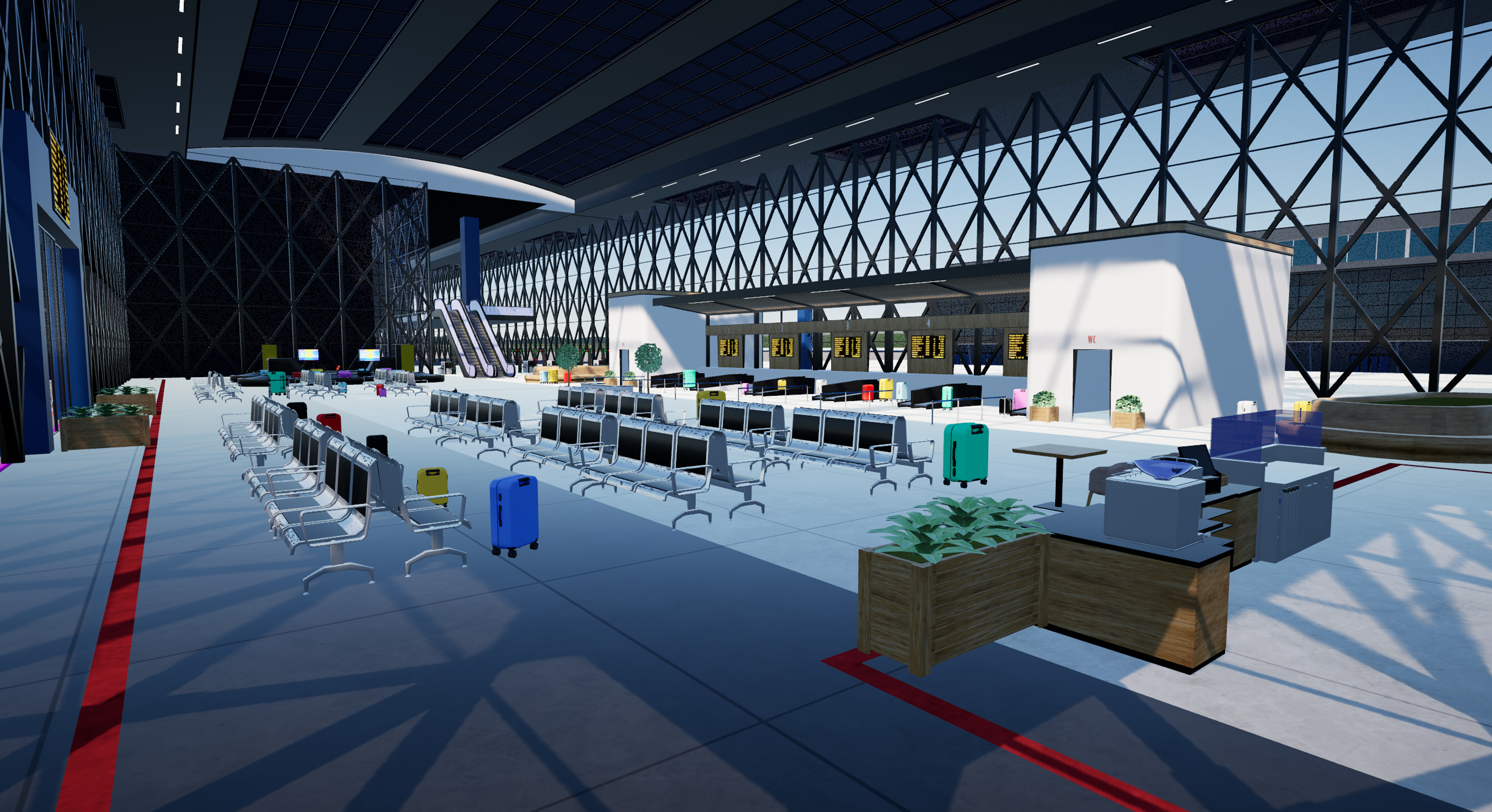 UE project screenshot (VirtuAir)