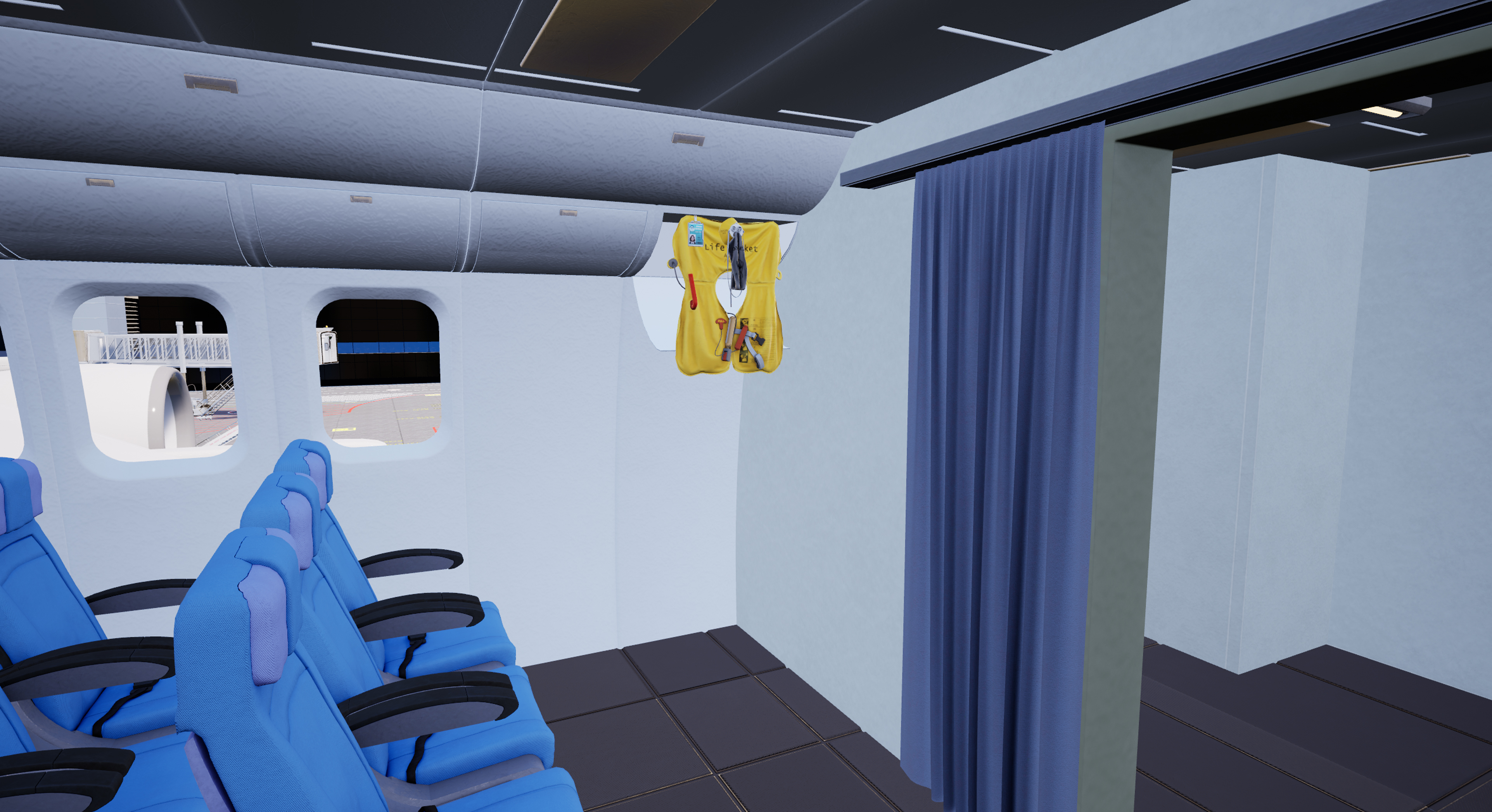 UE project screenshot (VirtuAir)