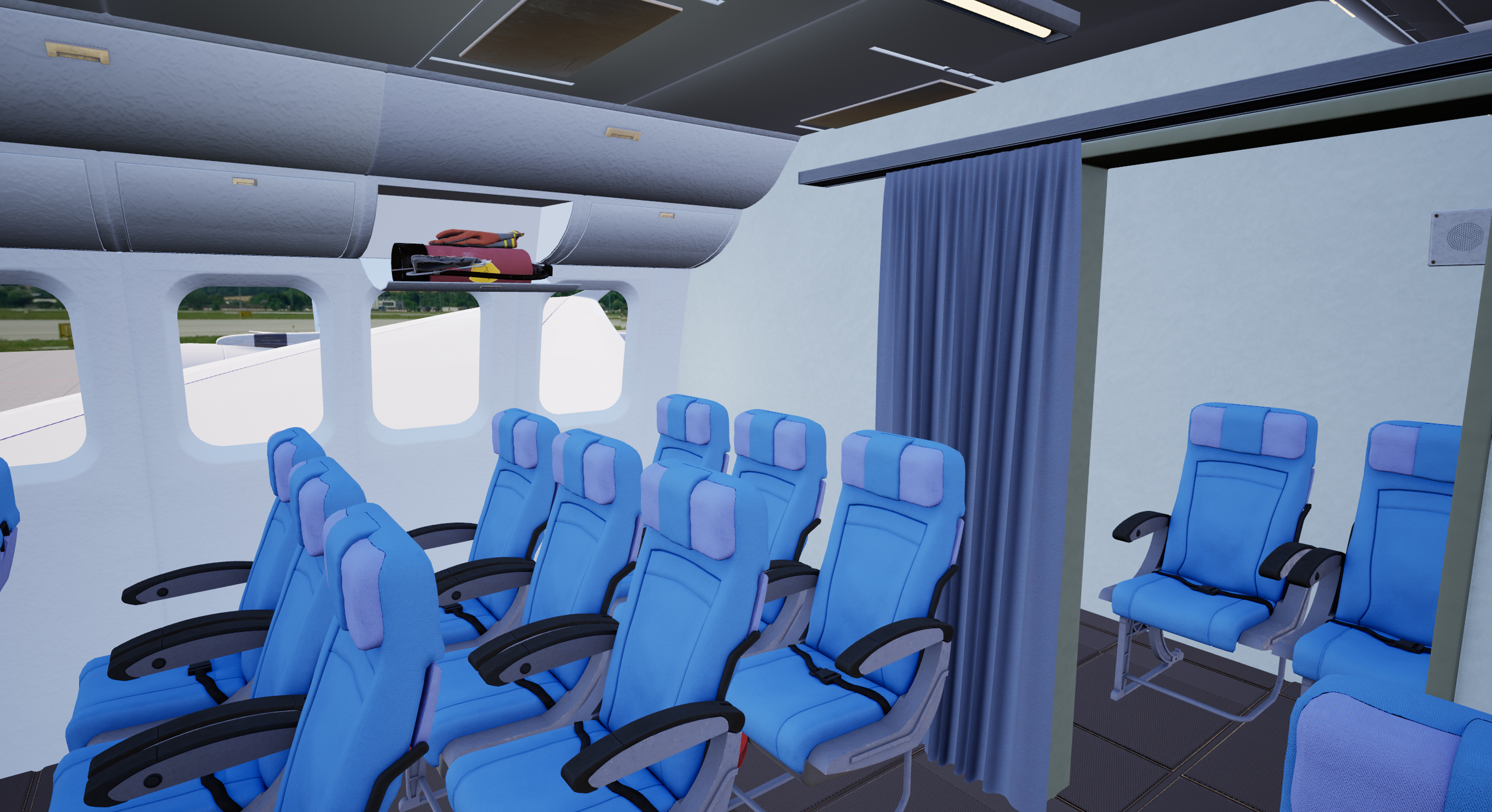 UE project screenshot (VirtuAir)