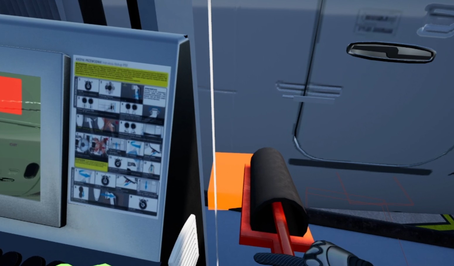 In-game VR screenshot (VirtuAir)